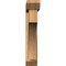 Ekena Millwork Westlake Slat Rough Sawn Bracket w/ Offset Brace, Western Red Cedar, 6"W x 32"D x 32"H BKT0604X32X32WTL06RWR - alternate 4